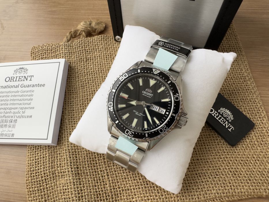 Ceas Orient Kamasu black dial nou 41.8mm automatic