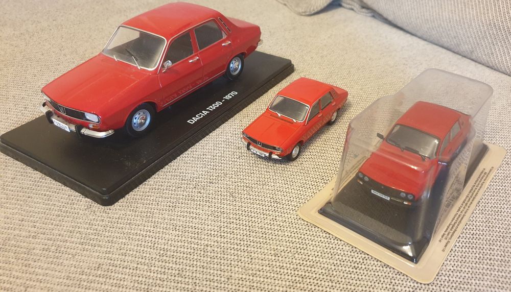 Machete metalicr Deagostini (Dacia 1300 si Dacia 1310)