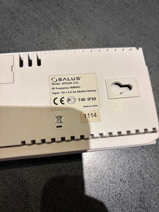 Termostat Salus 091FLRF de ambient, fara fir, wifi