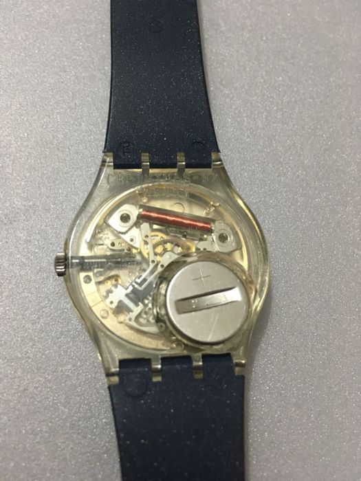 Swatch Auriu Transparent