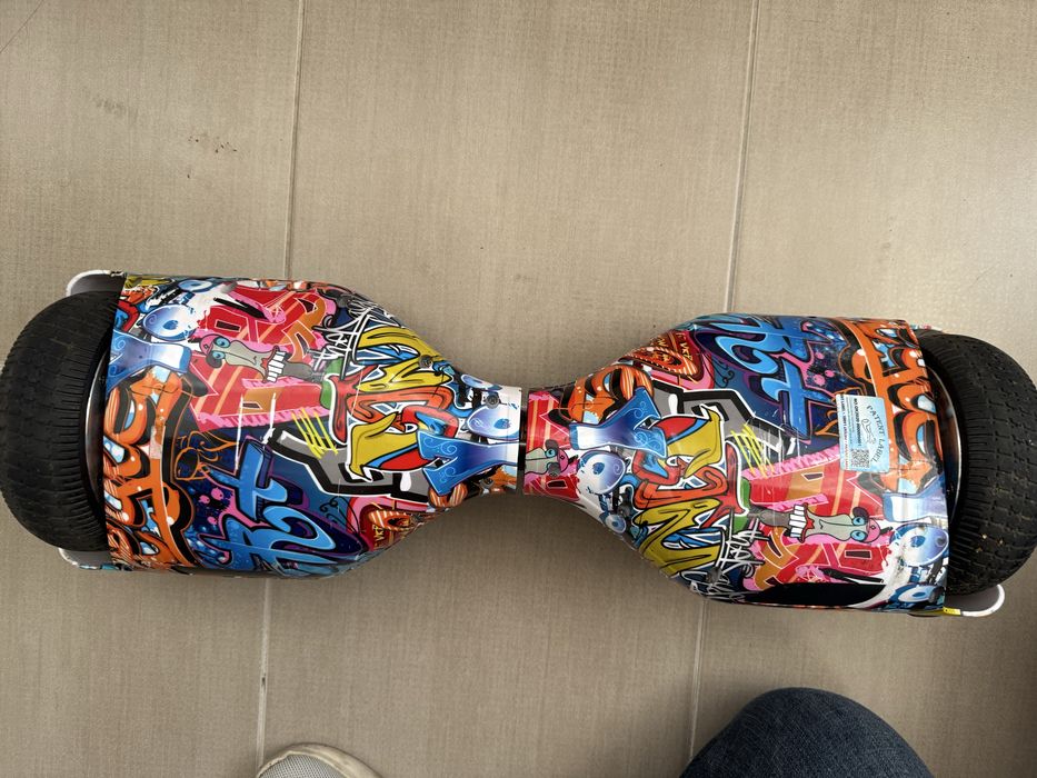 Hoverboard MYRIA Sky Rider, 6.5 inch, graffiti