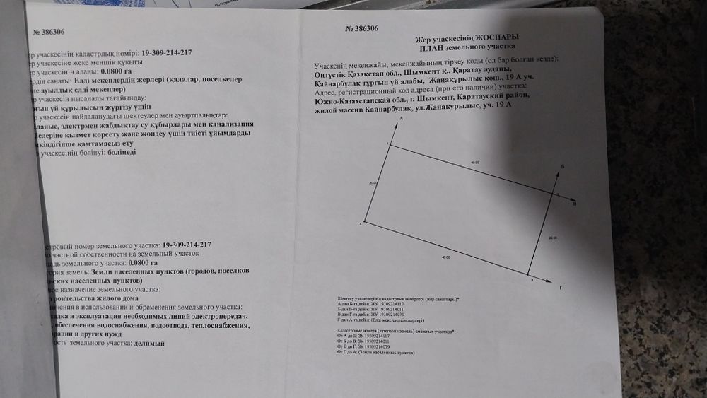 Земельныи   участок продаю