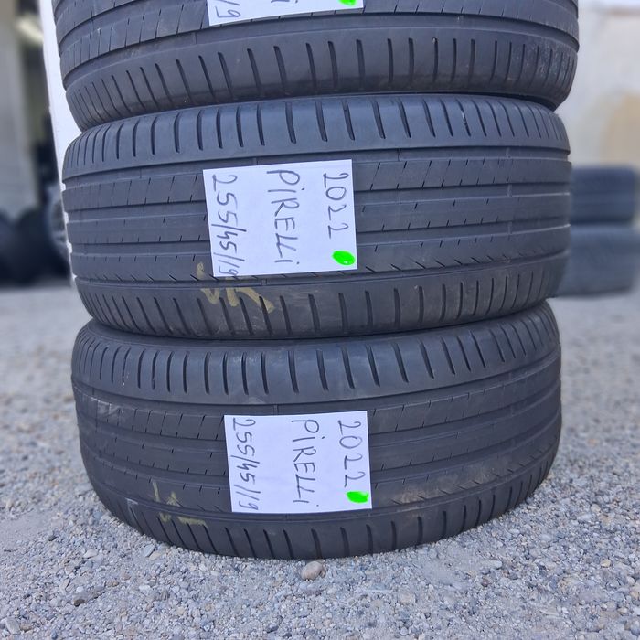 4×255/45/19VARA.PIRELLI 2022.Stare excelenta.