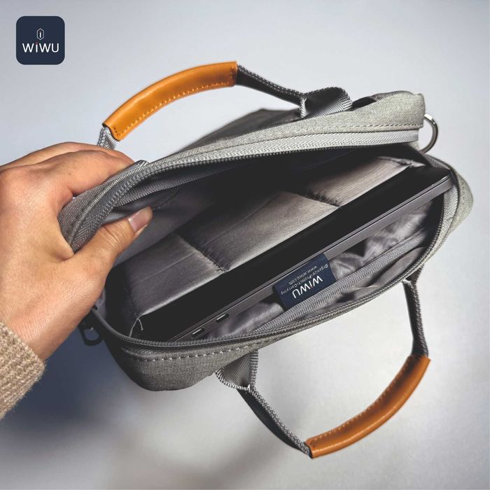 WIWU Pioneer — премиальная сумка для ноутбука и iPad (11-13 inch)