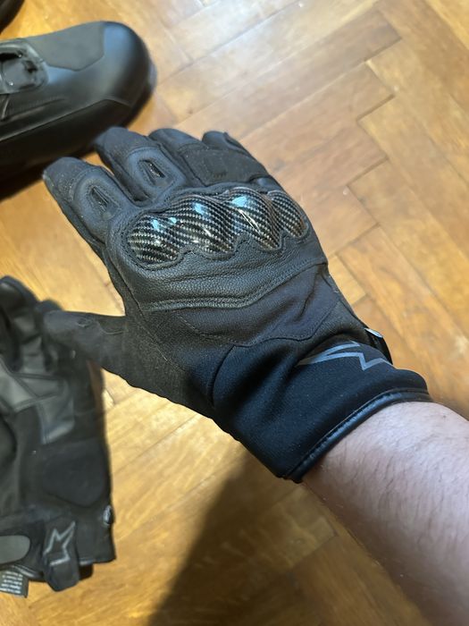 Ръкавици Alpinestars SMX-1 Drystar - Черни, размер L