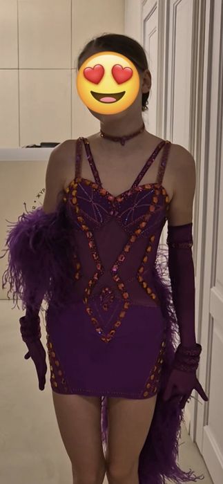 Платье для бальных танцев Юниоры2