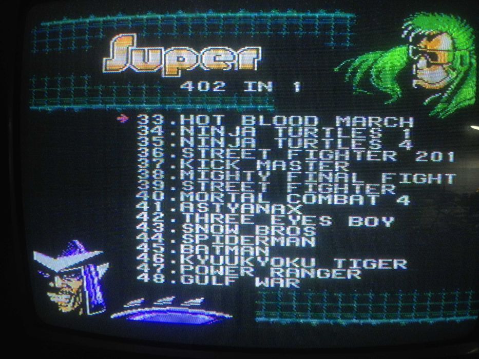 Ретро игровая приставка Dendy