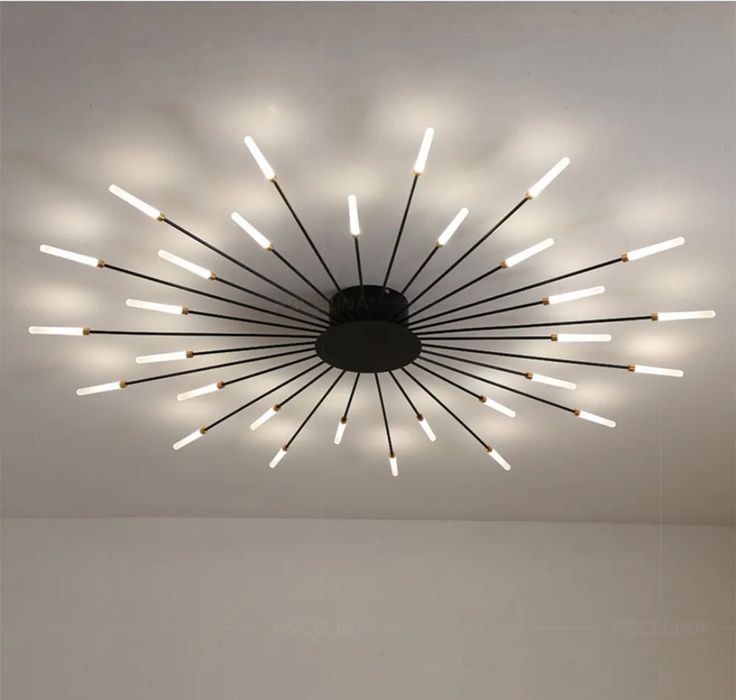 Златиста LED лампа фойерверк 30W