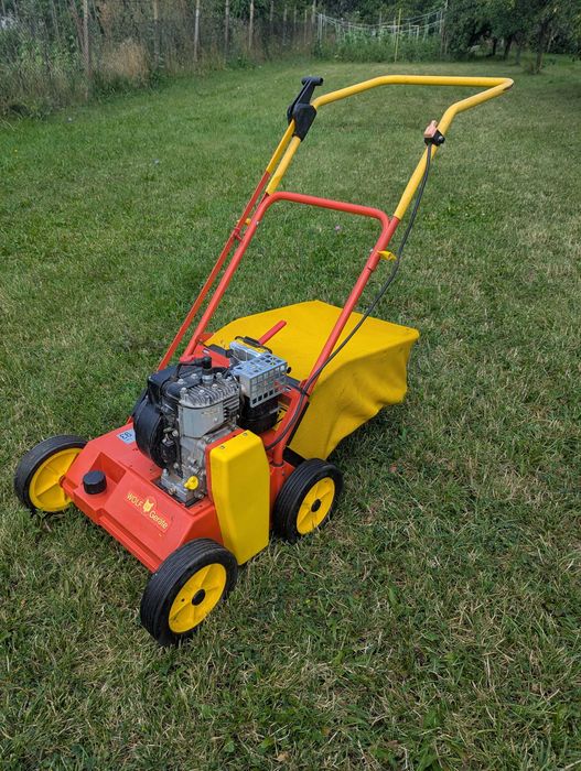 Scarificator iarba Wolf Garden motor Kawasaki