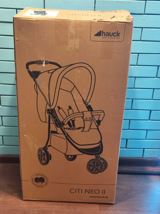 Детска количка Hauck Citi Neo II – Caviar/Stone