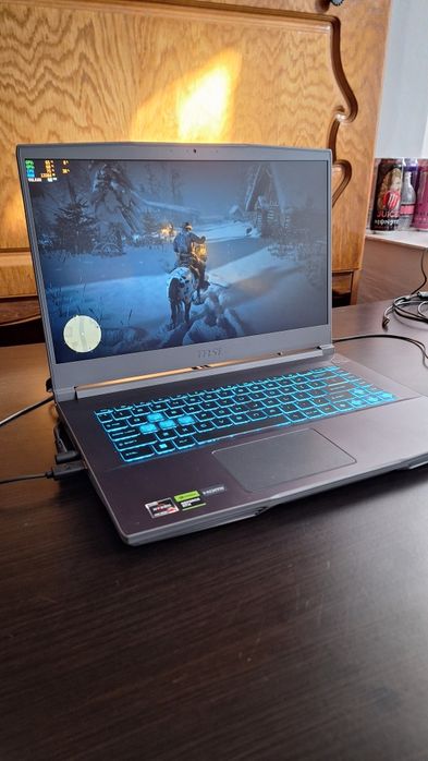 Laptop Msi Thin RTX 4060 Ryzen 7 7735HS 32 RAM DDR5 4800MHZ