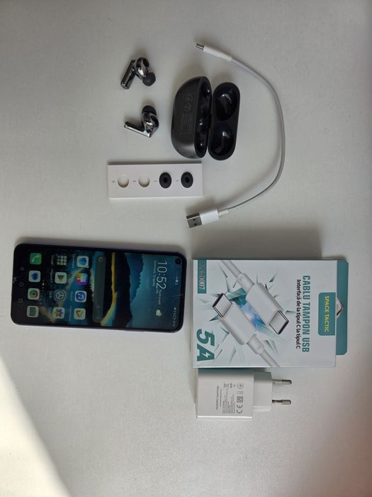 Vand Huawei Nova 5T si casti Huawei Buds Pro 2