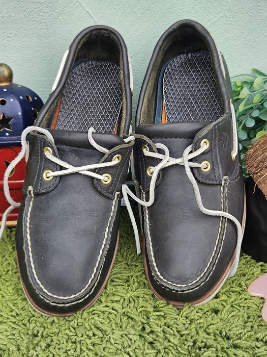 Timberland мъжки мокасини от кожа