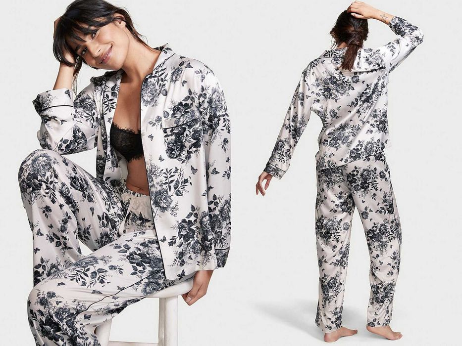 NOU! Pijamale din satin Victoria's Secret marimea S