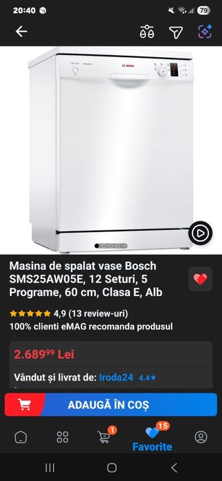 Mașină de spălat vase
