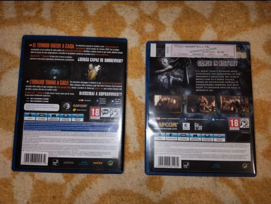 Resident Evil 4 & Resident Evil VII:Biohazard