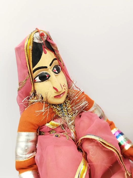 Традиционни антикварни марионетки от Раджастан, Индия.