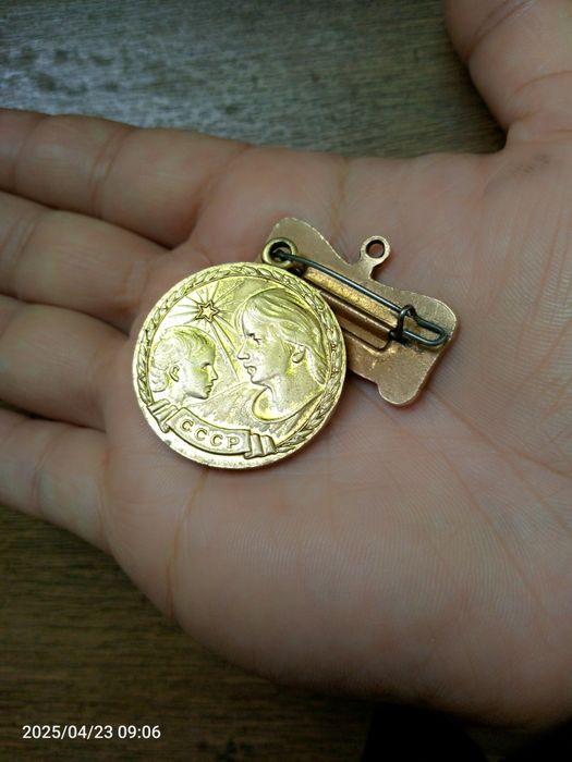 Materinstva medali holati yaxshi