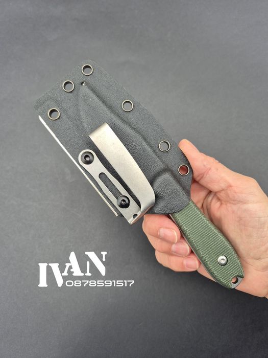 Тактически нож стомана D2 дръжка G10 кания KYDEX