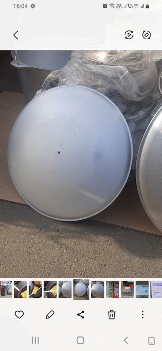 Vând capace pentru ceaune din aluminiu noi