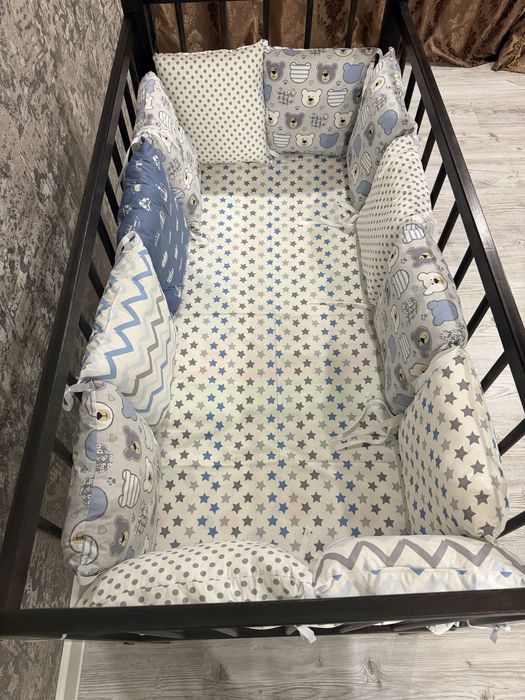 Манеж детский с бортиками