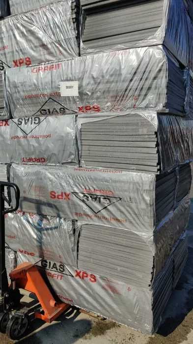Polistiren extrudat Gias XPS, 2 x 125 x 58 cm, 14.5 m²