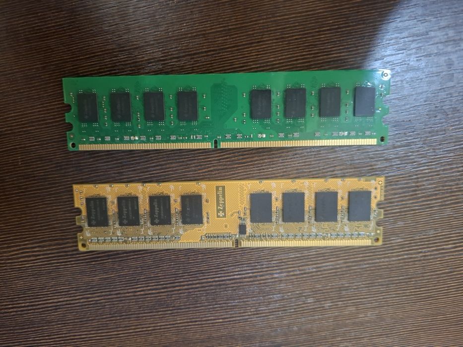 Оперативная память DDR1 и DDR2