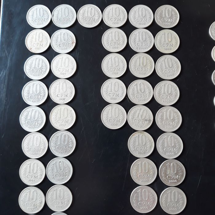 Монеты Узбекистана