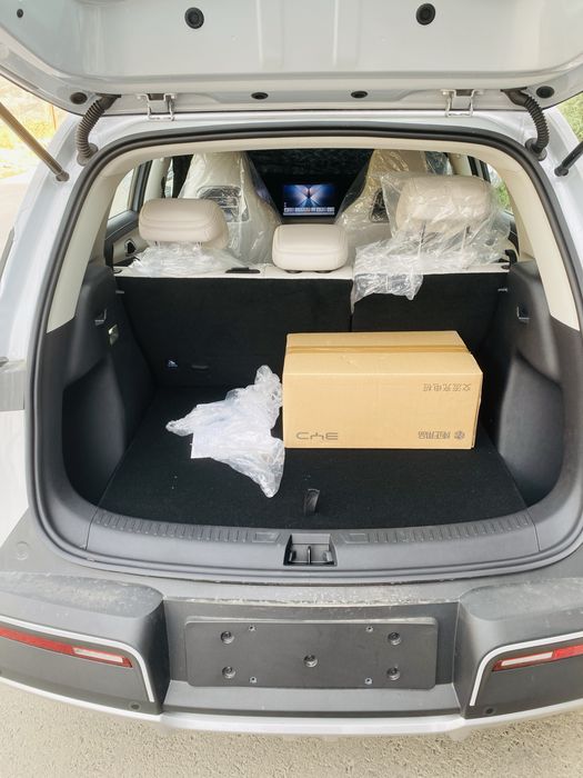 BYD Yuan Up Smart drive, мокрый асфальт 2025, без пробег
