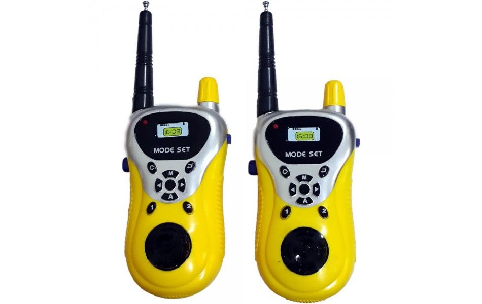 Set 2 statii de jucarie emisie/receptie radio “Walkie Talkie”, 100m, +