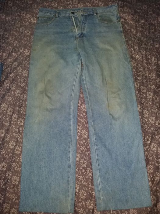 Джинсовые  брюки