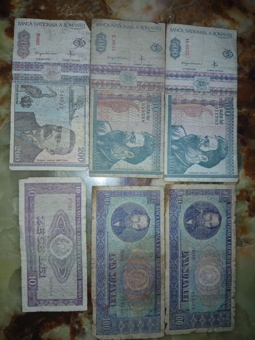 Bani vechi de colectie