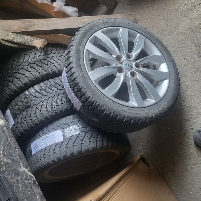 Резина с оригинальными дисками от KIA