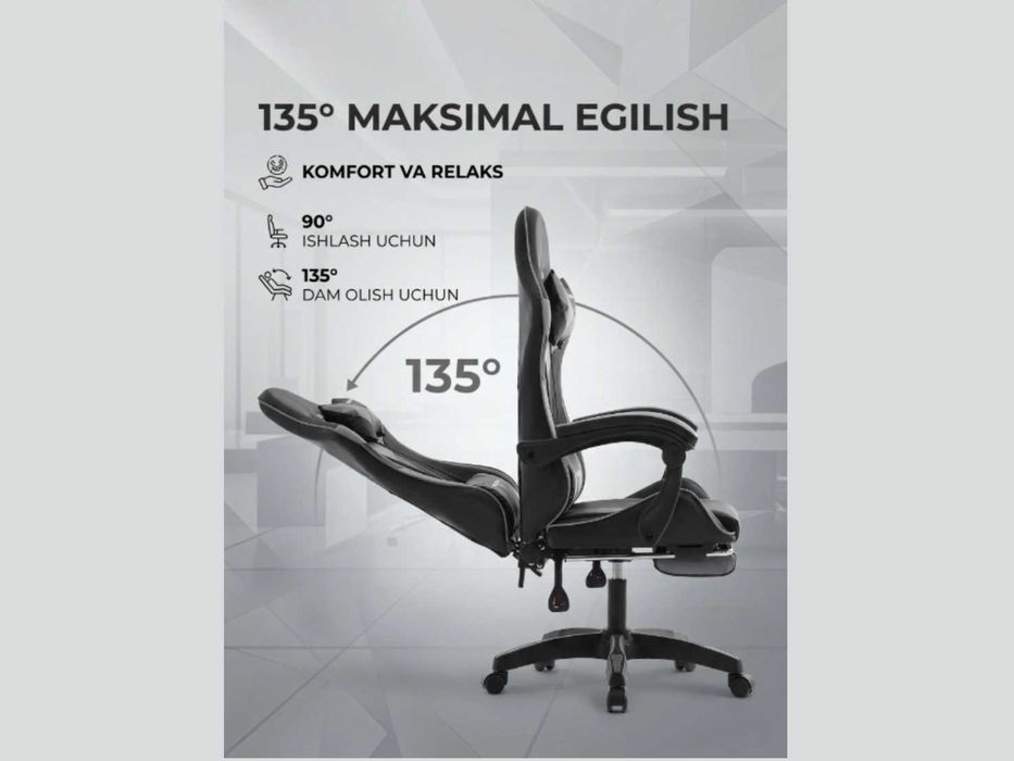 Geymerler hám IT qániygeleri ushın qolaylı kreslo
