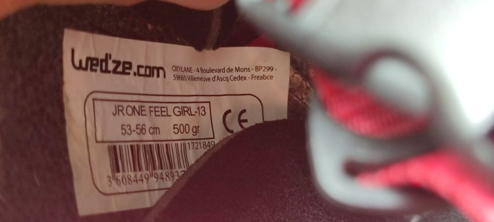 Casca Wed'ze Decathlon snowboard marimea 53-56 cm