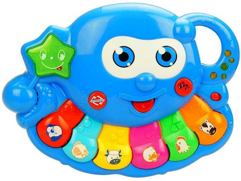 Забавно пиано на български език Октоподът Оки