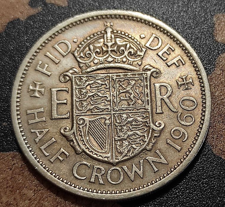 Монети Великобритания-7 бр.› Кралица Елизабет II(1955-1967)