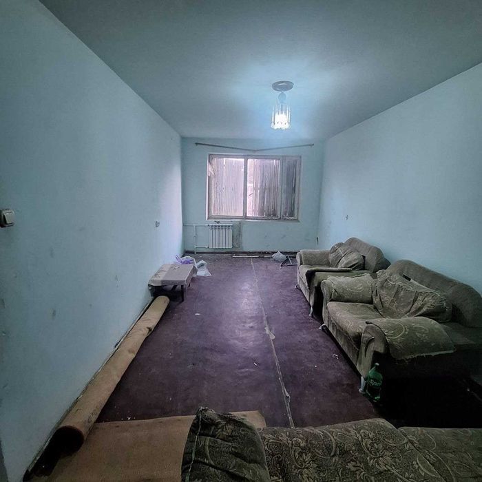2х комнатная квартира без ремонта на районе Согдиана