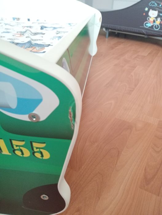 Pat de copii 160x80 cu saltea+ cadou hinta copii