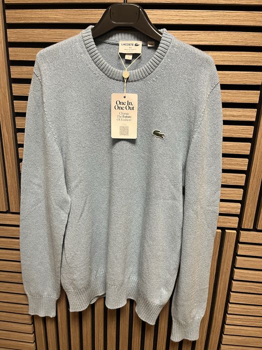 LACOSTE : Made in FRANCE - НОВ 94% Кашмир размер М / Оригинал