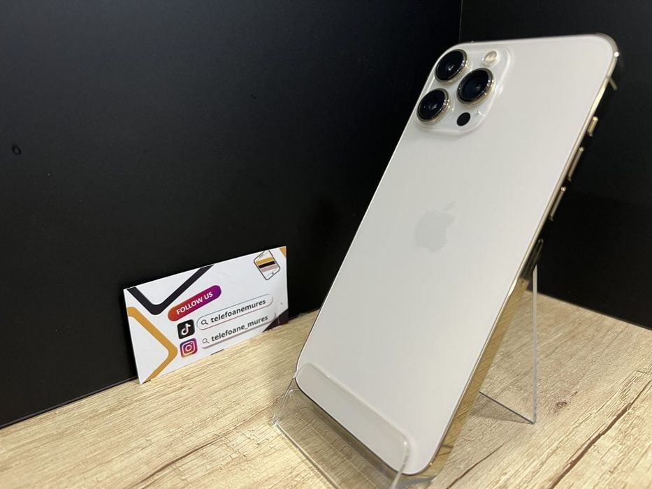 iPhone 13 Pro Max 128Gb Gold Second-Hand 3 ani garanție, Telefoane