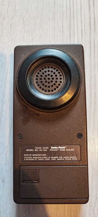 Radio Shack Pocket TONE Dialer 43140 Vintage 1983 Made In U.S.A