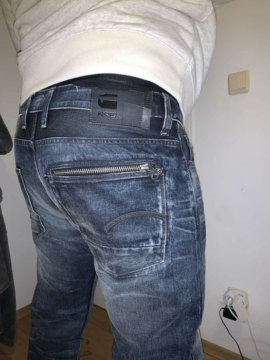 Оригинални дънки G-star attack slim straignt  do21