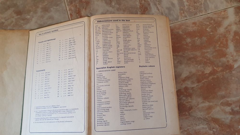 Oxford advanced learners dictionary