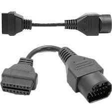 Кабел преходник-KIA 20,Honda 3-5,Mazda 17,Toyota 22-17-(pin)към OBD2