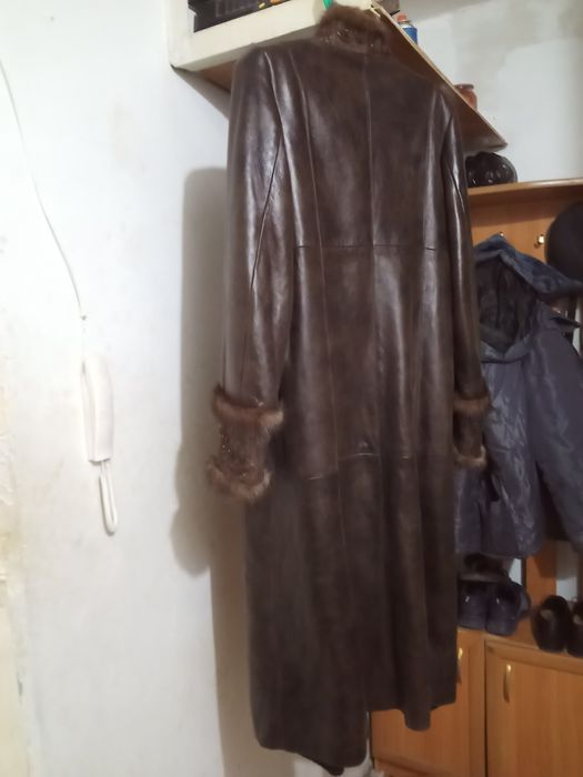 Новая зимняя дубленка