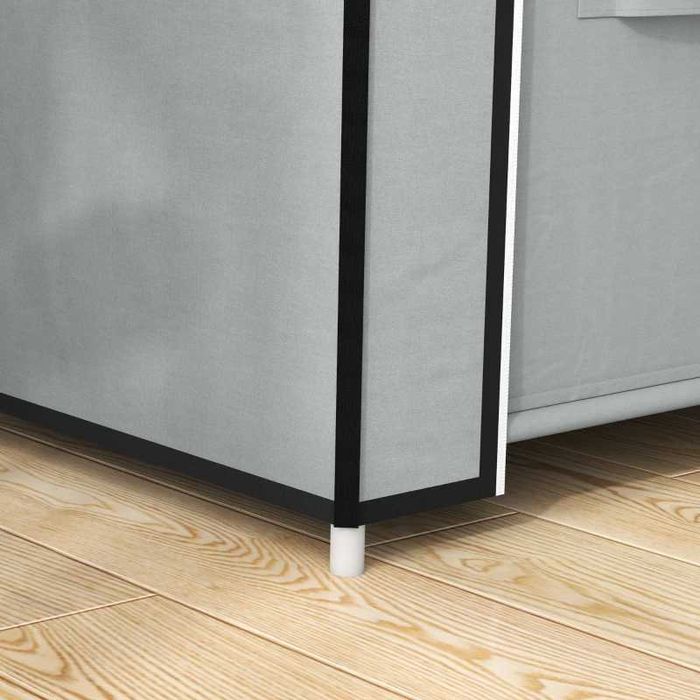 Гардероб HOMCOM с плат, 1 релса за дрехи, 2 чекмеджета 83x42,5x162,5см