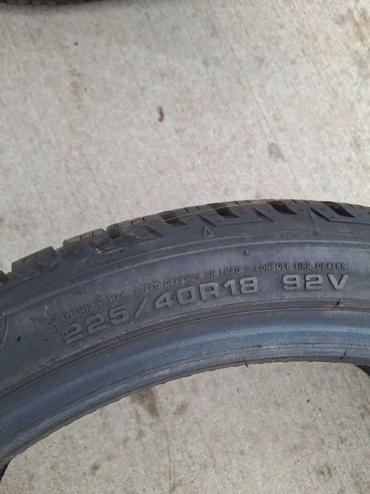 4бр. зимни гуми 225/40/18 Fulda като нови DOT 1422