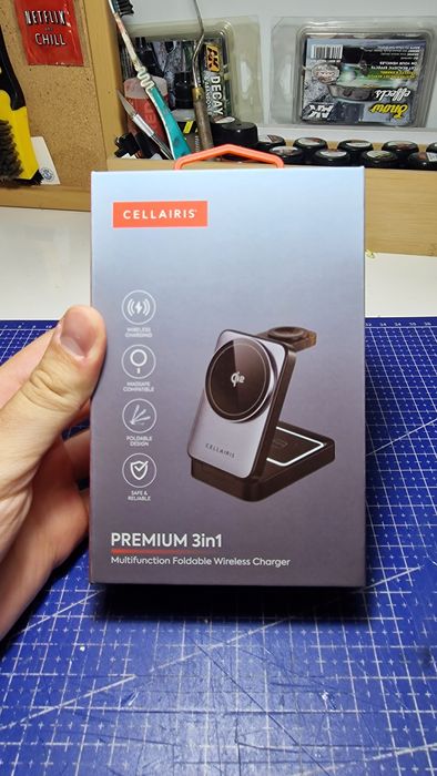 Cellairis Premium 3in1 Multifunction Foldable Wireless Charger