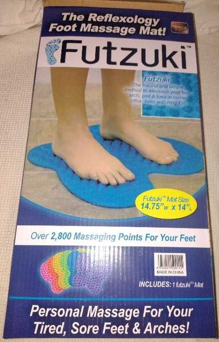 НЕМСКА Уникална Лечебна Стелка За Рефлексотерапия FUTZUKI + ЛЕД ФЕНЕР